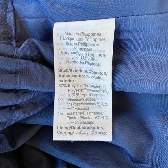 J. Crew Mercantile Navy Ruffle Mini Skirt … - Picture 5 of 5